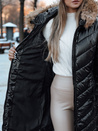Ženska prešita zimska bunda BELLATRIX black Dstreet TY4581