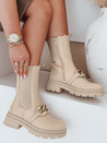 Ženski škornji NIGHTWALK beige Dstreet ZY0493