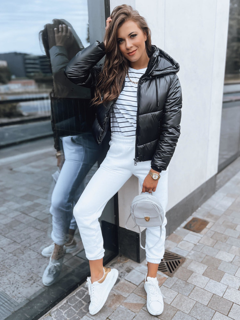 Ženska puhasta jakna LOLAROSE Barva Črna DSTREET TY3684