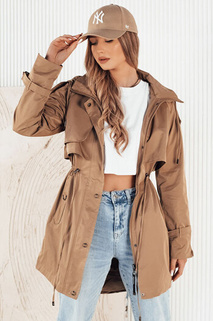 Ženska jakna parka BRENS beige Dstreet TY4231