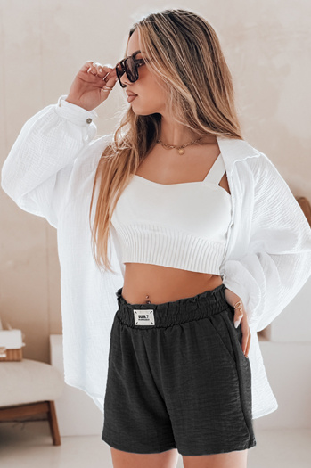 Ženske kratke hlače OWN STYLE black Dstreet SY0451