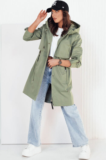 Ženska parka jakna TILSON Barva Zelena DSTREET TY4181