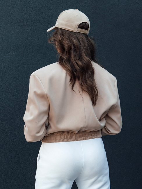 Kurtka damska bomberka VERPI beżowa Dstreet TY4409