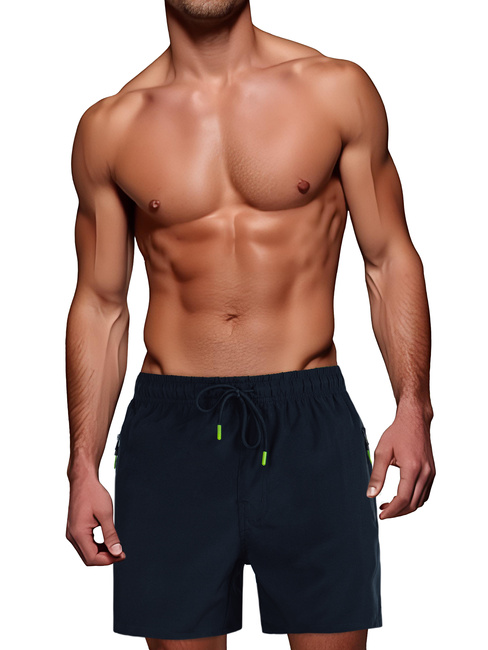 Moške kratke hlače mornarsko modre barve Dstreet SX2535