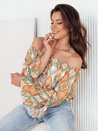 Ženska bluza SPRIAN brown Dstreet RY2463