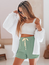 Ženske kratke hlače HOT VIBE green Dstreet SY0442