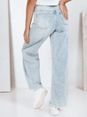 Ženske jeans hlače BAGETSON blue Dstreet UY2431