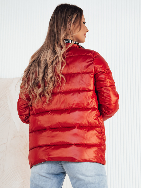 Ženska prešita jakna DELSY Barva rdeča DSTREET TY4122