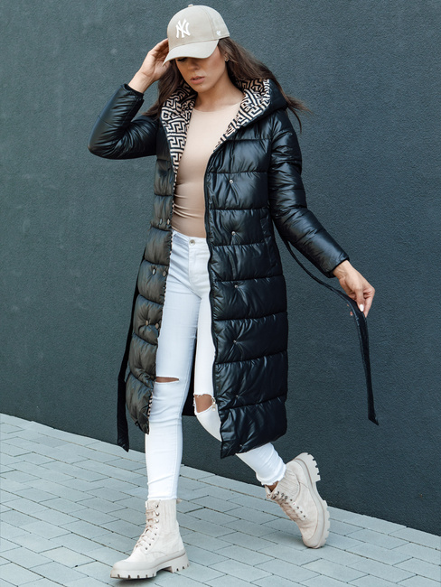 Płaszcz zimowy damski GRACE czarny Dstreet TY4501