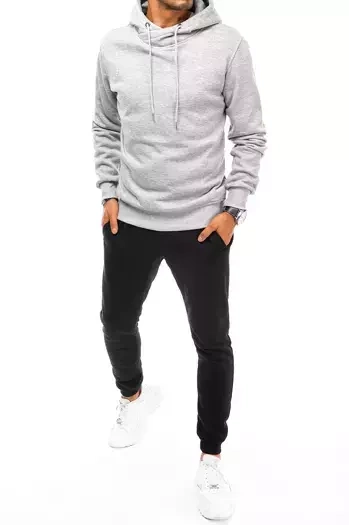 Moške komplet trenirke Barva siva-Črna DSTREET AX0670