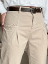 Ženske hlače CHINOSKA hlače light beige Dstreet UY2557_3