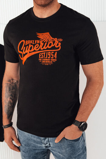 Moška majica s potiskom Barva Črna DSTREET RX5366