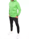 Moške komplet trenirke Barva Zelena-Črna DSTREET AX0646