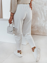 Maslene hlače velikosti onesize s pasom KLASSIA white Dstreet UY2413_3