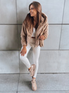 Ženska jakna FRESCO camel Dstreet TY2973