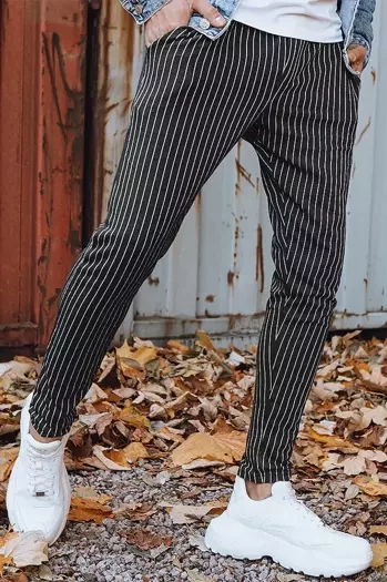 Moške chino hlače Barva Temno siva DSTREET UX3430