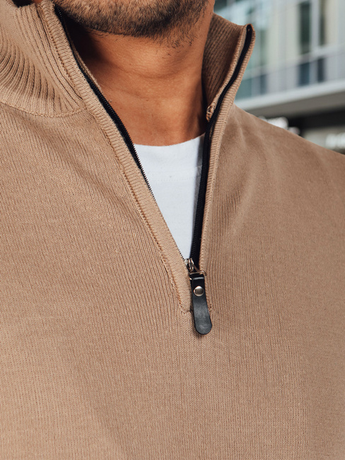 Moški kamelji pulover Dstreet WX2341