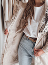 Ženska prehodna jakna parka FERIPARKA beige Dstreet TY4874