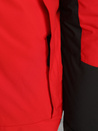 Moška zimska jakna s kapuco rdeča Dstreet TX5121