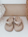 Ženske japonke EASYDAY beige Dstreet ZY0992