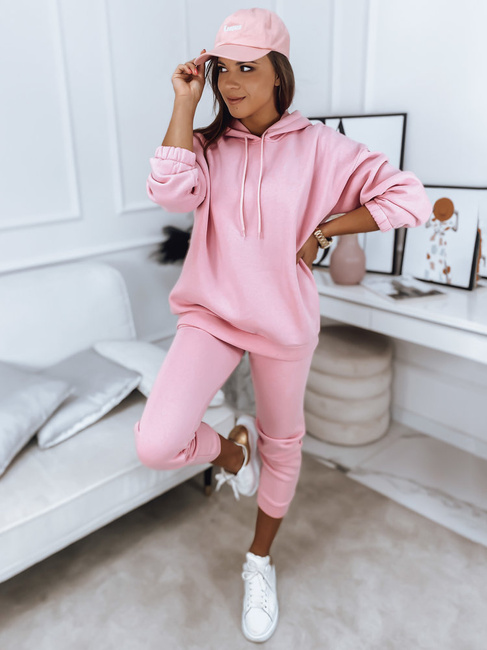 Ženski komplet trenirke KSENIIA PREMIUM Barva Roza DSTREET AY0706