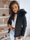 Ženska prešita jakna TERRA Barva Črna DSTREET TY3673