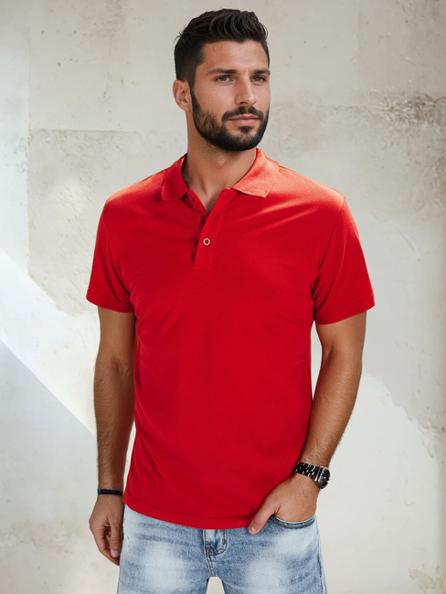 Moška polo Barva rdeča DSTREET PX0515