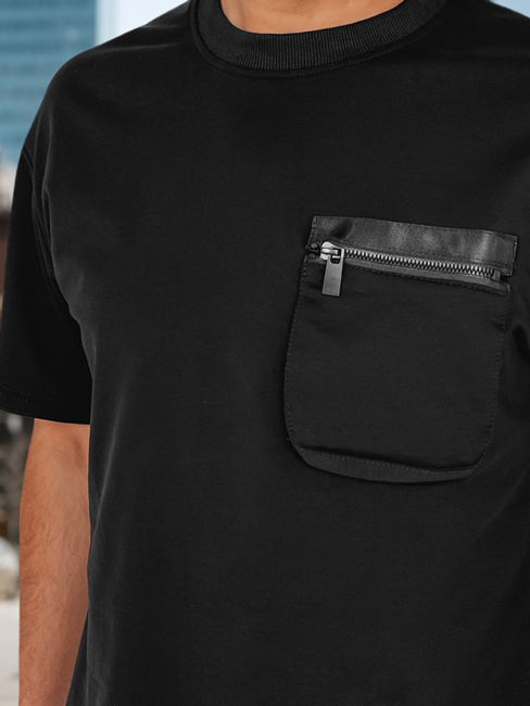 Moški komplet trenirke črne barve Dstreet AX0811