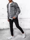 Moška jeans jakna Barva siva DSTREET TX4414
