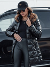 Kurtka damska czarna WINTERZIP z kapturem Dstreet TY4568