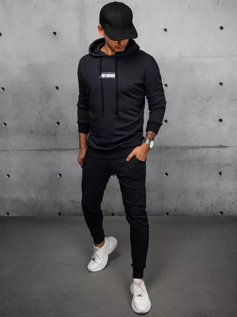 Moške komplet trenirke Barva Črna DSTREET AX0685