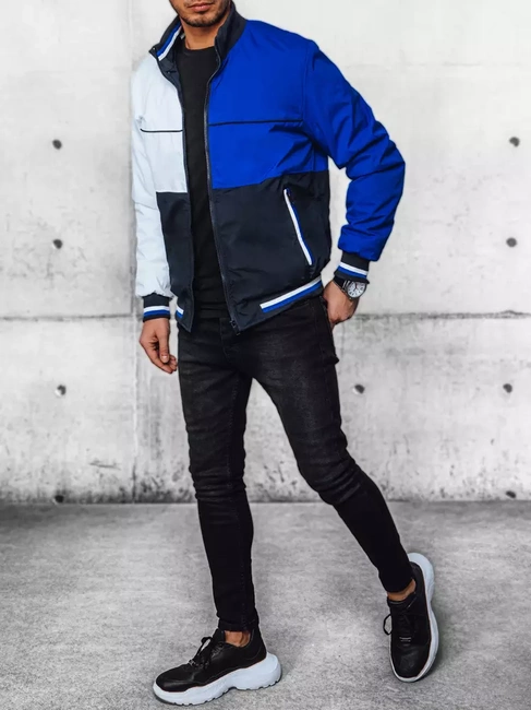 Moška prehodna jakna Barva Mornarica DSTREET TX4353