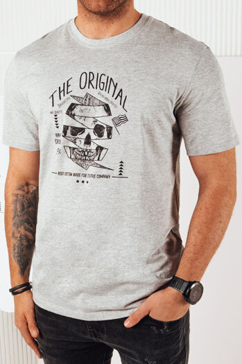 Moška majica s potiskom Barva siva DSTREET RX5380