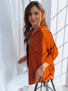 Ženska srajčna jakna SUNSET Barva Oranžna DSTREET TY3510