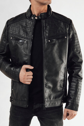 Moška jeans jakna Barva Črna DSTREET TX4684