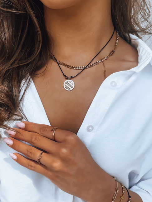 Ženska ogrlica JIMBIRIN Barva Črna DSTREET IY0070