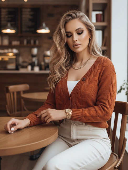 Ženska jopica NISTEL Barva kamela  DSTREET MY1684