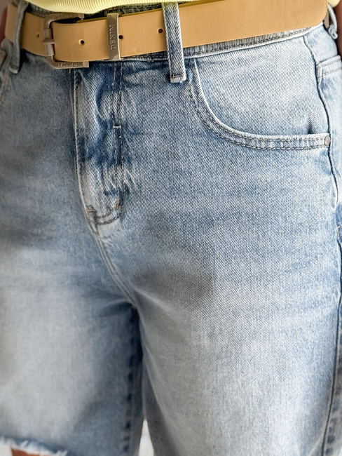 Ženske kratke hlače iz džinsa TAVELLIA blue Dstreet SY0466