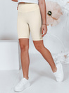Ženske kratke hlače LOVIFIT cream Dstreet SY0429