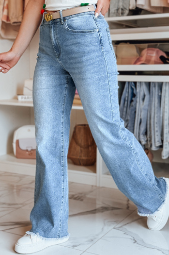 Ženske jeans hlače DOGERISS modre Dstreet UY2675