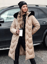 Ženska zimska jakna WINTERACT beige Dstreet TY4777