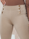 Ženske hlače MODSTORY beige Dstreet UY2179_3