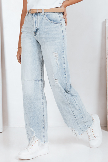 Ženske jeans hlače BAGETSON blue Dstreet UY2431