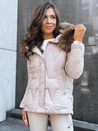 Ženska zimska jakna SNOW Barva Bež DSTREET TY3817