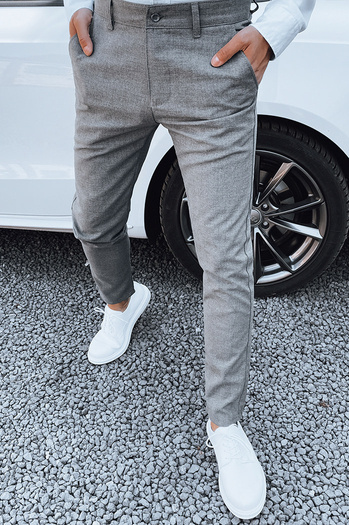 Moške temno sive hlače Dstreet UX4394