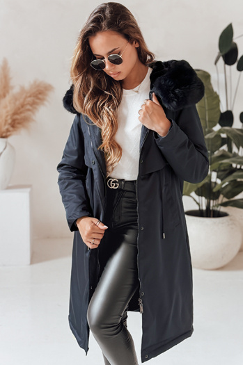 Ženska zimska jakna LUSTER Barva Mornarica DSTREET TY4018