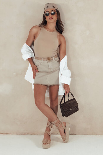 TRENDSTAR bež krilo Dstreet CY0459