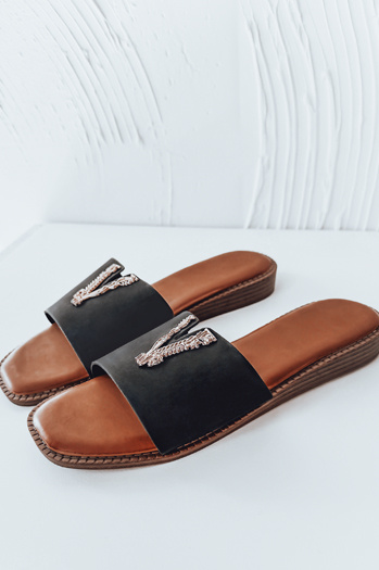 Ženske japonke SOLVINA black Dstreet ZY0958