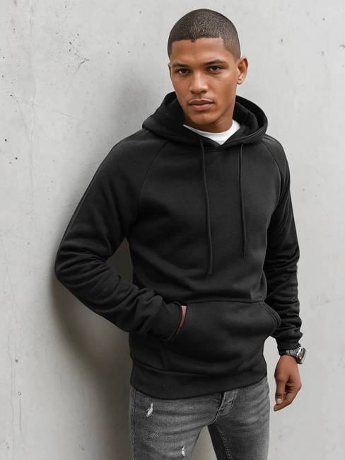 Moška jopa s kapuco Barva Črna DSTREET BX5480