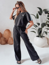 Ženski komplet športnih oblačil prevelike velikosti SPORT LIKE black Dstreet AY1146_1